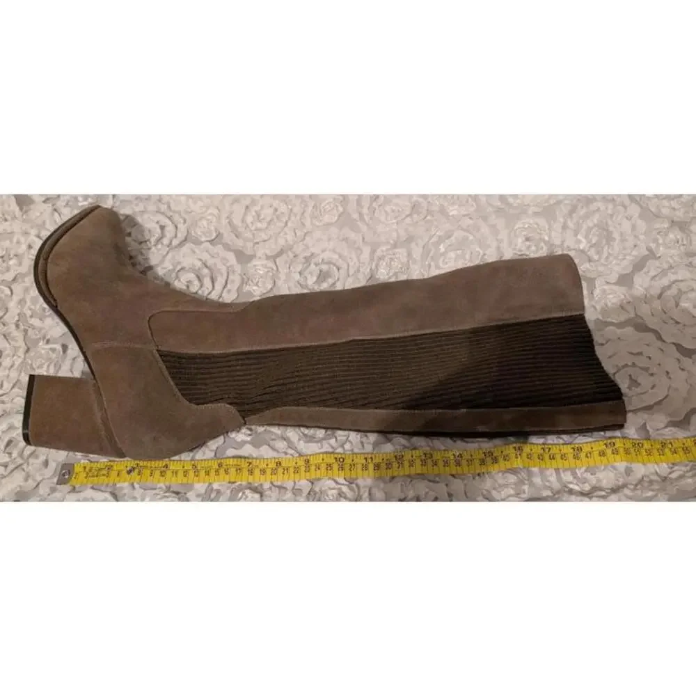 BLONDO Elisha Waterproof Tall Boot In Taupe Suede NWOT SIZE 7
